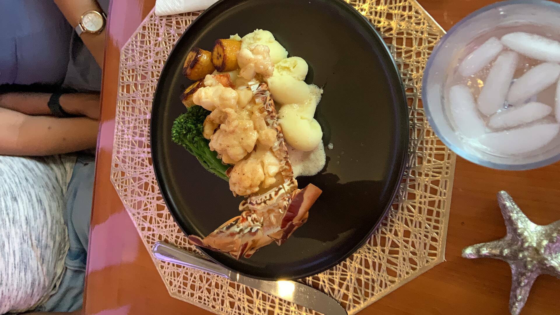 Spectrum Charters: Lobster and Creamed potatoes Spectrum Charters: Lobster and Creamed potatoes