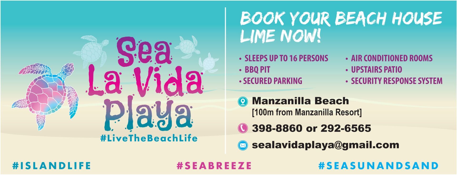 sea la vida playa manzanilla trinidad 5