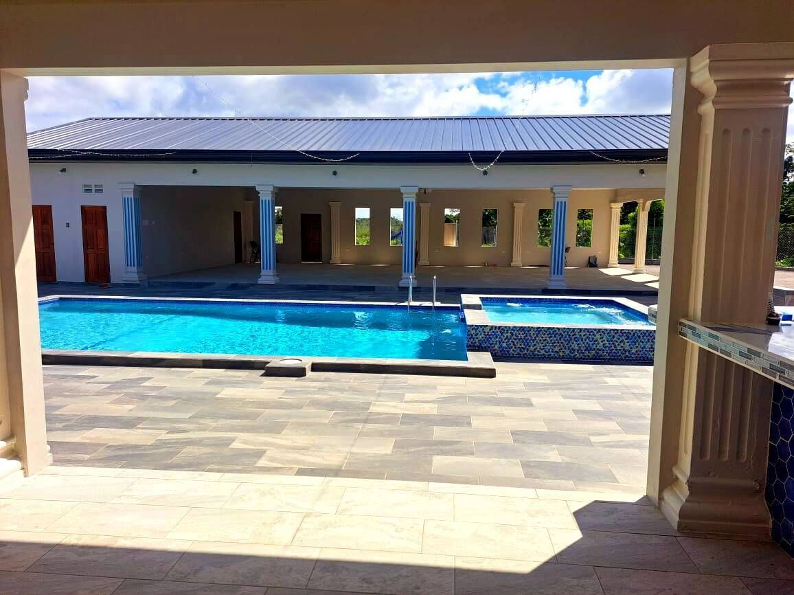 skylight pool villa and hall 1