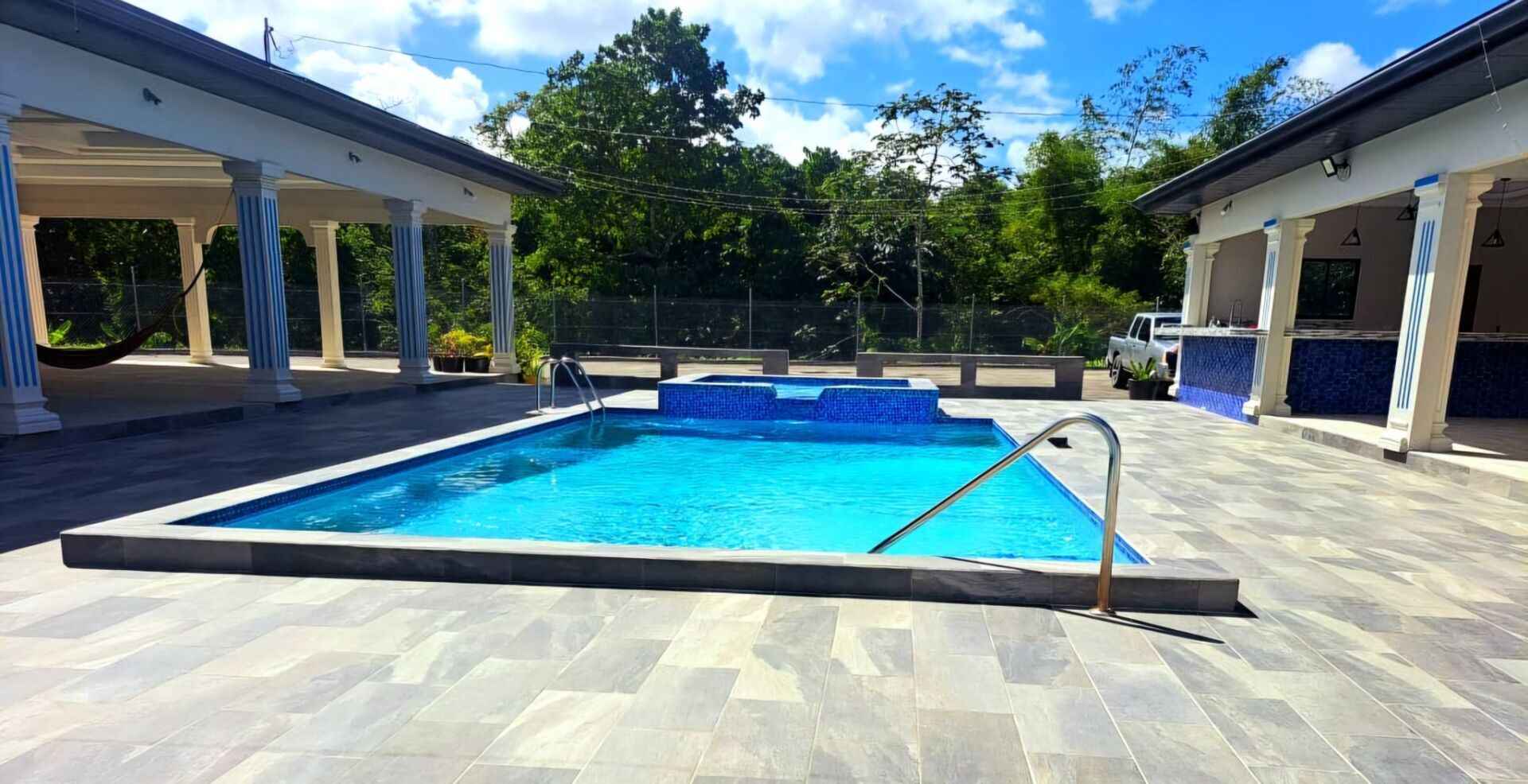 skylight pool villa and hall 2