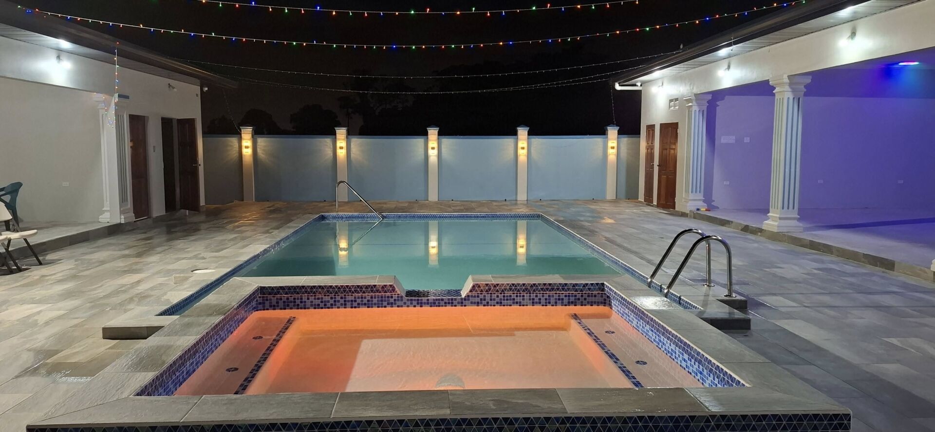 skylight pool villa and hall 4
