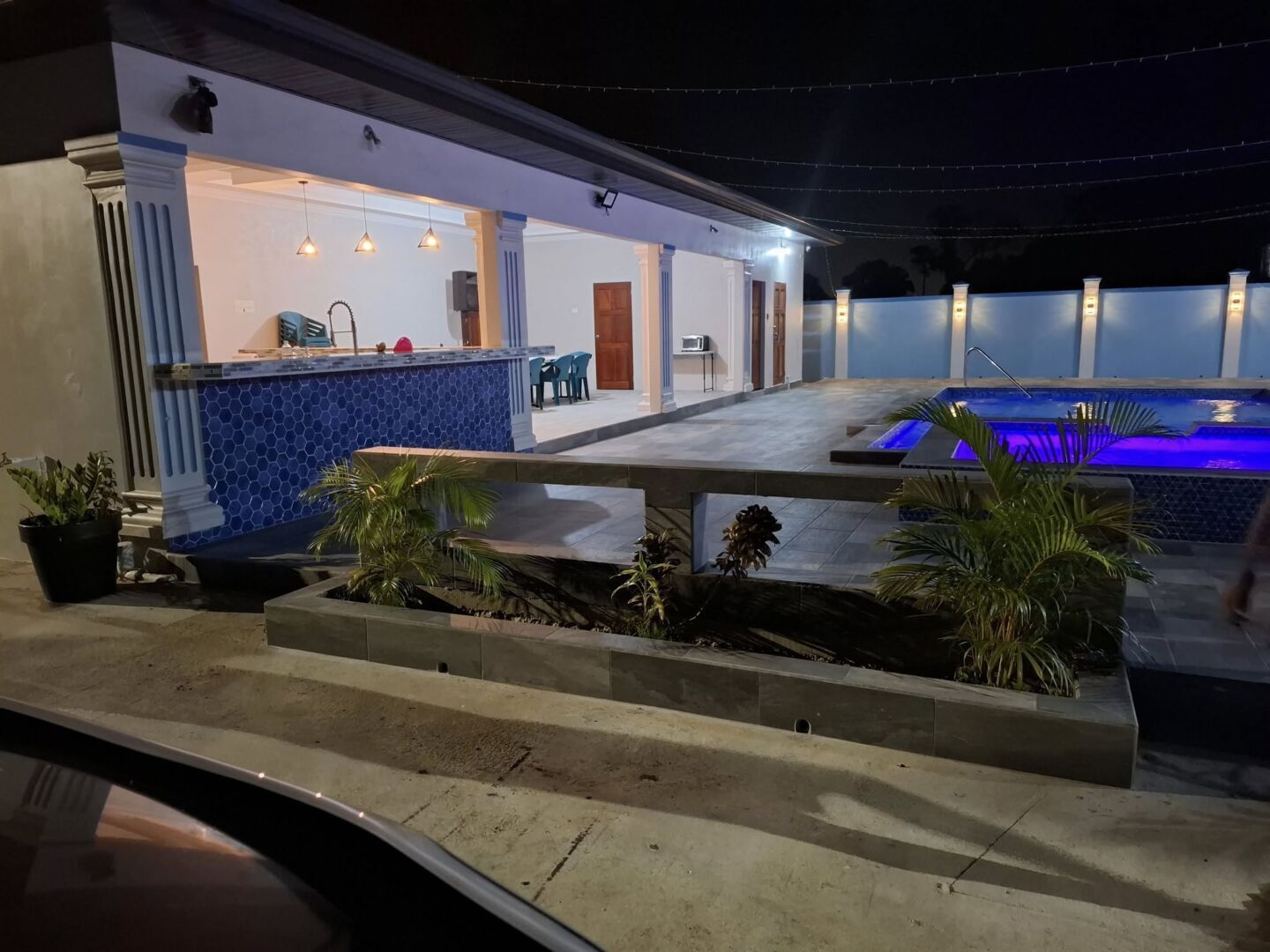 skylight pool villa and hall 6